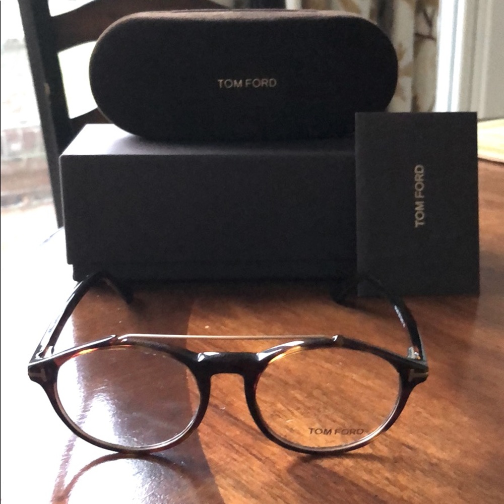Tom Ford FT 5455 052 52mm Unisex Havana Gold Frame